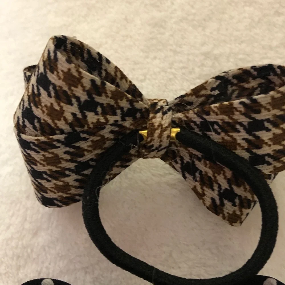 Structured Ribbon/Bow Hair Ties